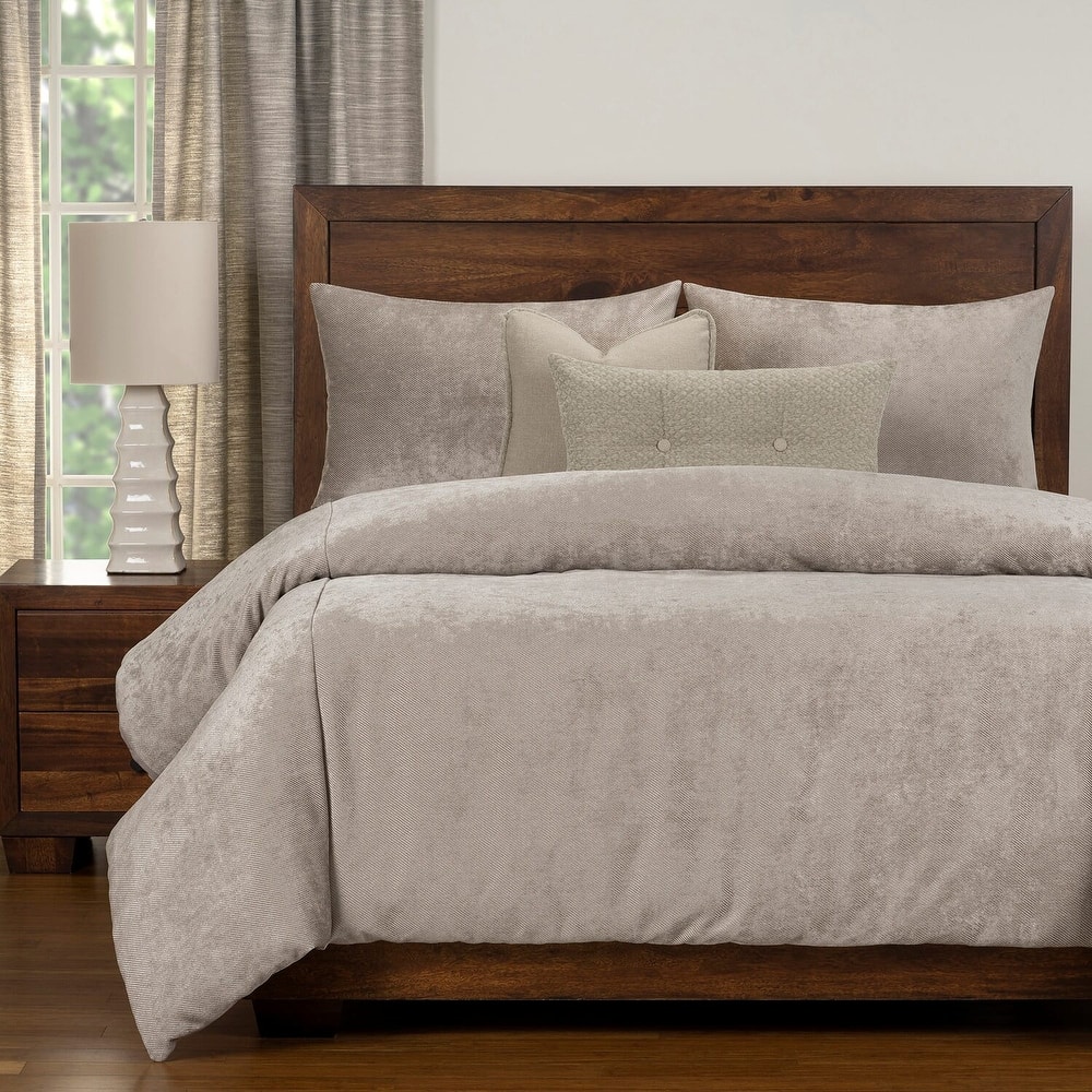 Tasha Luxe Velour Duvet Cover and Insert Set