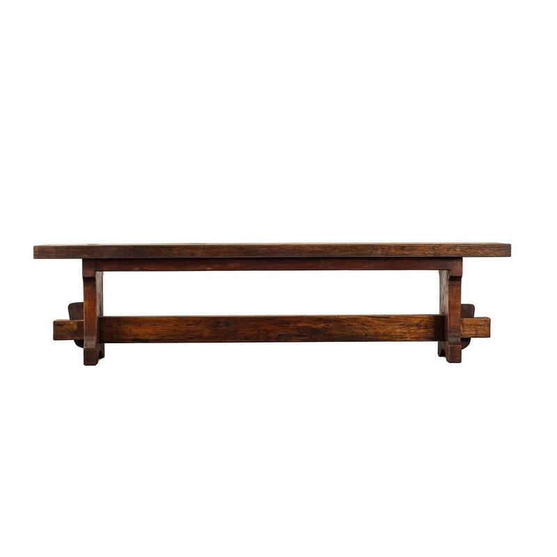Handmade Solid Reclaimed Barn Wood Bench for Indoor 54" or 72" Width