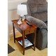 preview thumbnail 5 of 23, Porch & Den Holly Hill Solid Acacia Recliner End Table