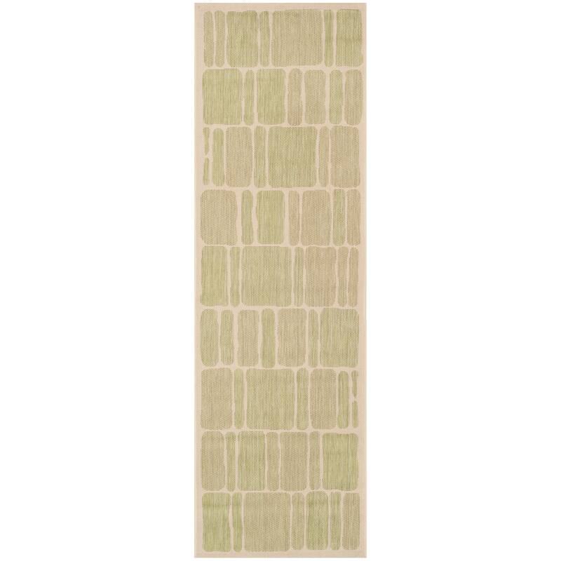 Martha Stewart by SAFAVIEH Blocks Indoor/ Outdoor Waterproof Rug