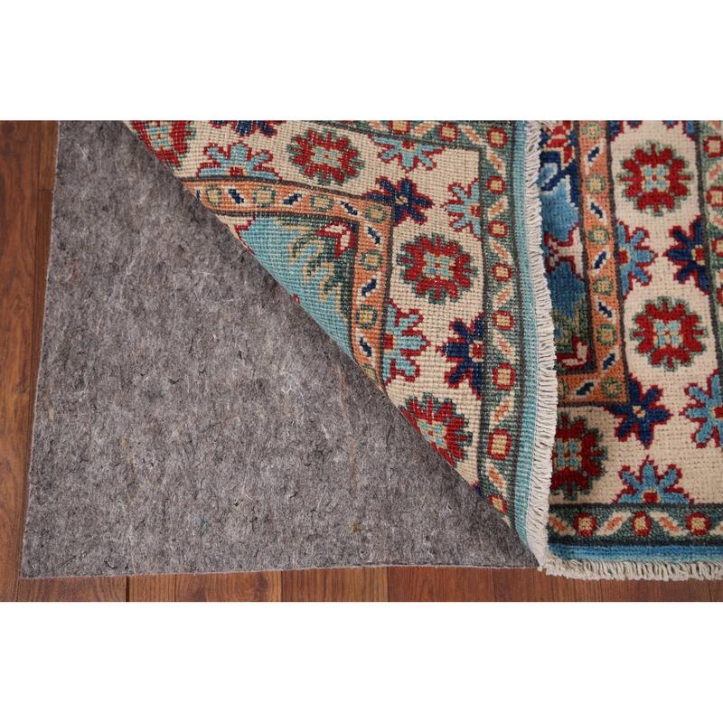 Blue Kazak Accent Rug Handmade Oriental Traditional Wool Carpet - 2'0" x 3'0"
