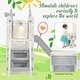 preview thumbnail 7 of 22, Freestanding 7 in 1 Toddler Slide Set