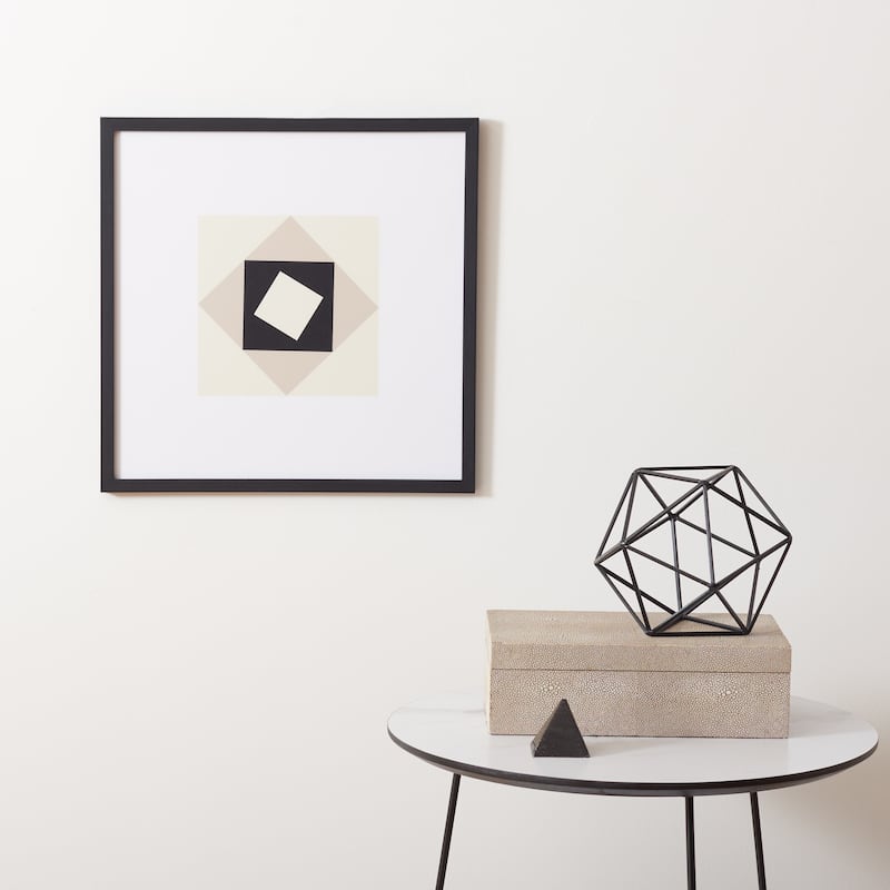 SAFAVIEH Fryni Across Many Oceans 16-inch Square Framed Wall Art