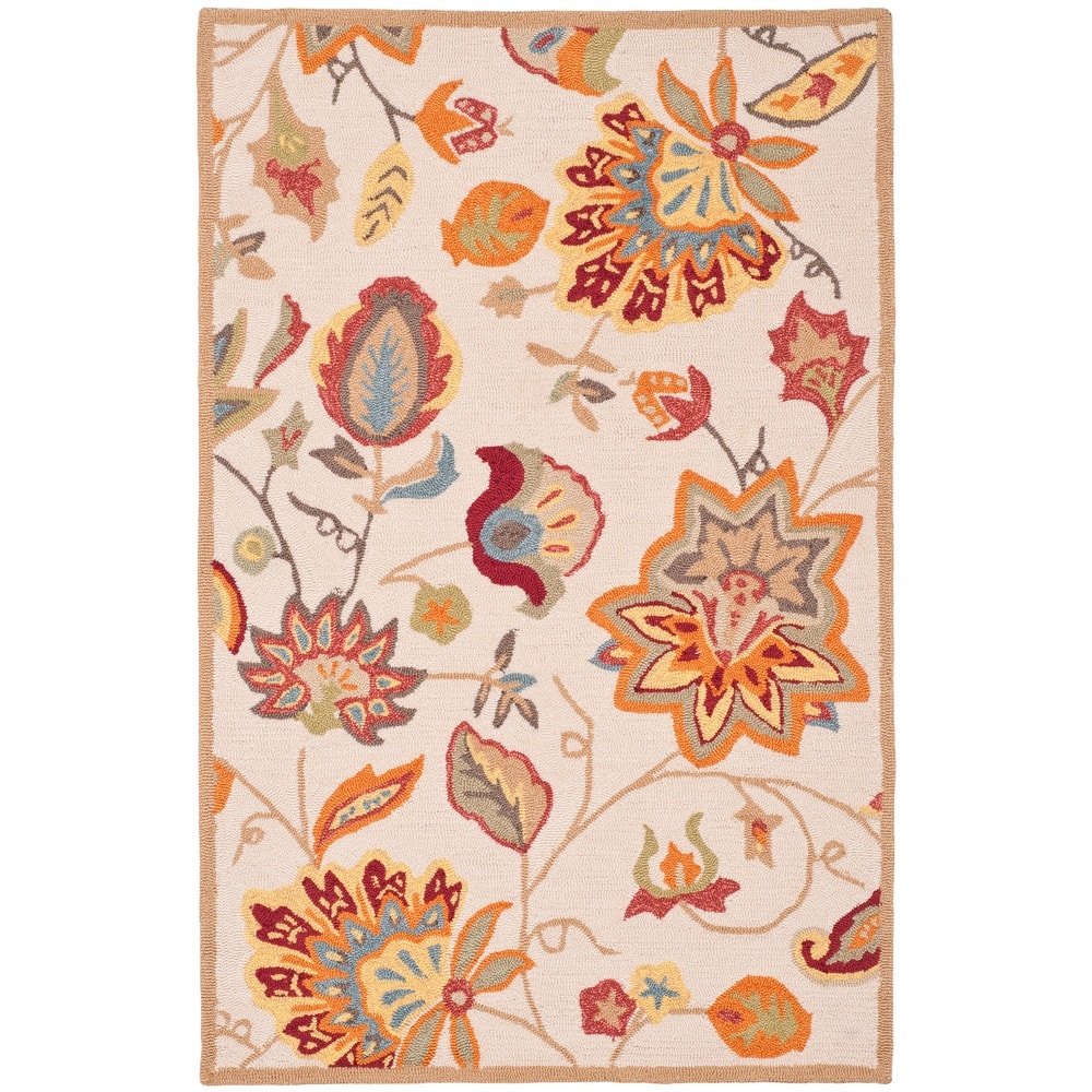 SAFAVIEH Handmade Four Seasons Baldina Floral Rug