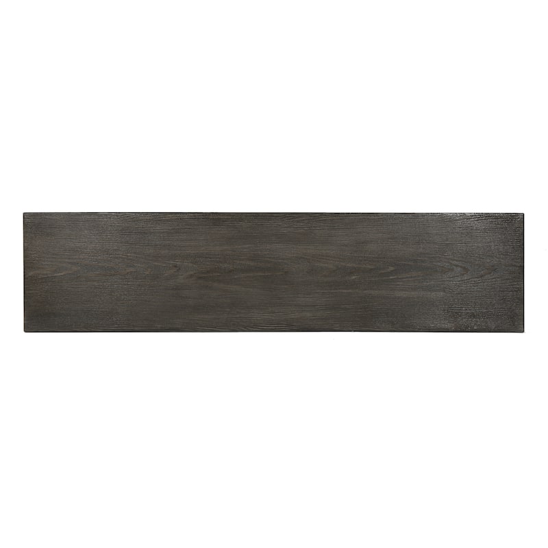 Roomfitters Aluminum Outdoor Dining Bench with Sturdy Steel Frame, Stylish and Durable Design, Perfect for Patio and Garden Use