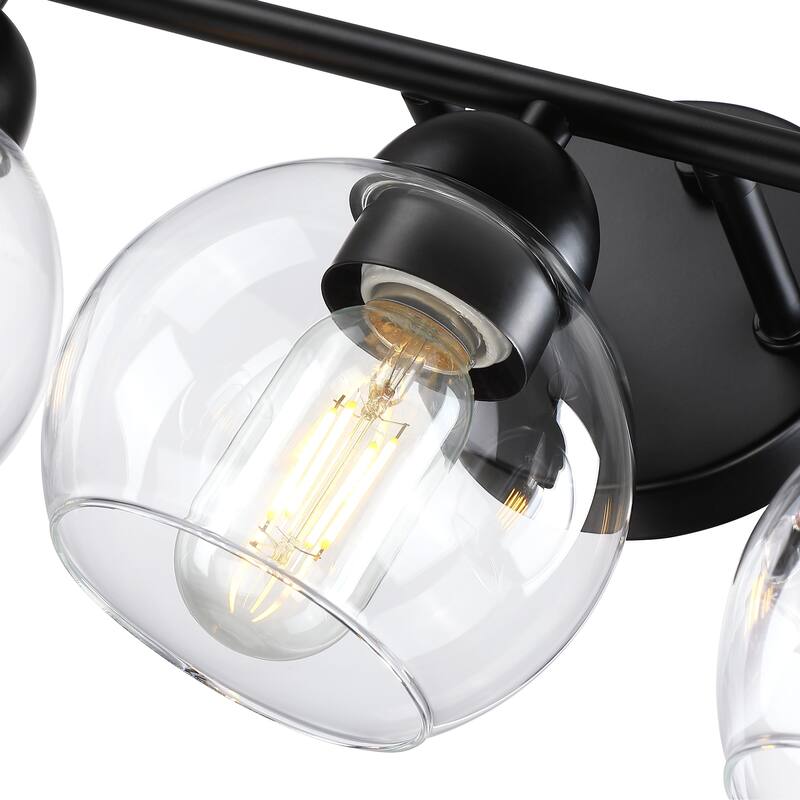 3-Light Bathroom Light Fixtures Over Mirror