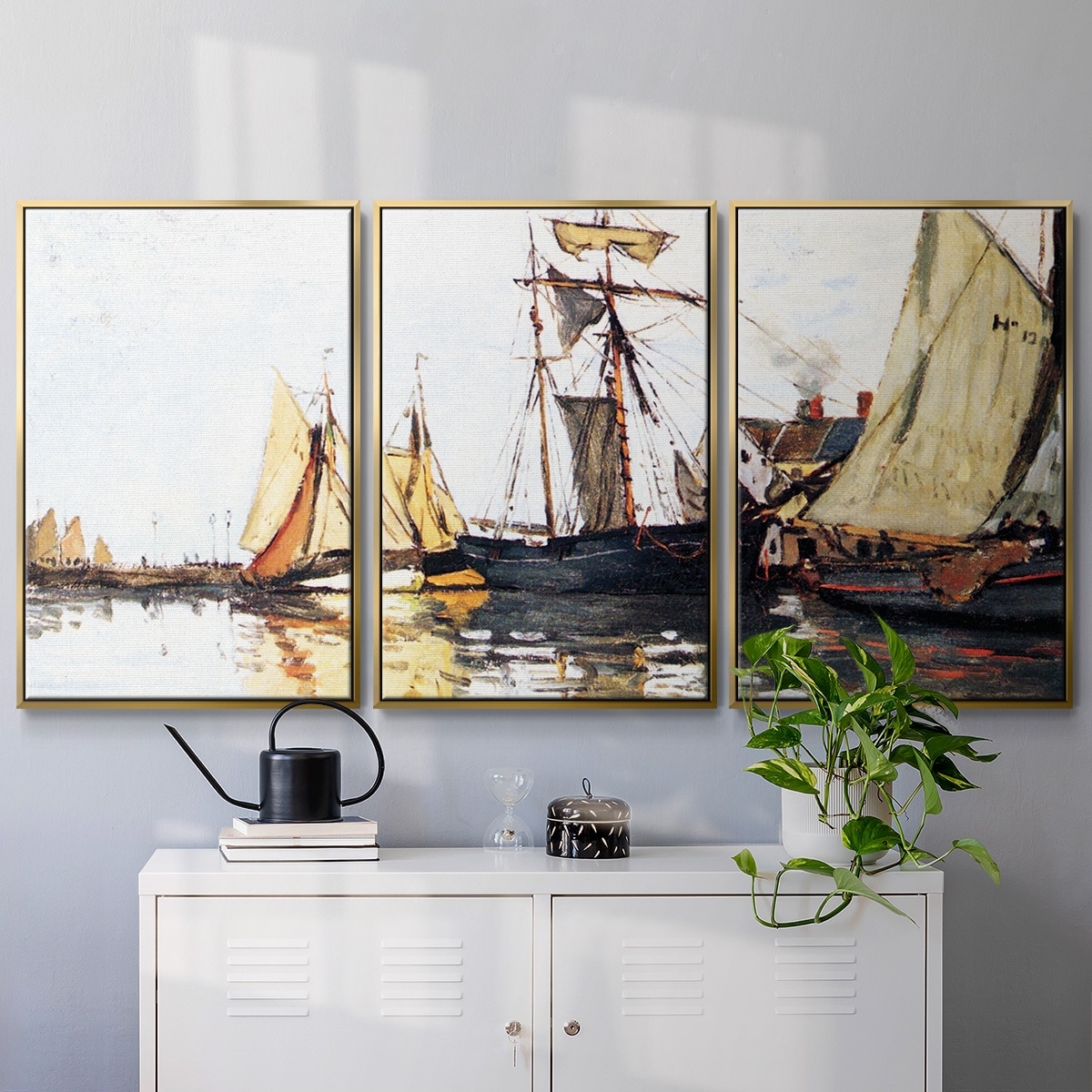 Monet - Multi Piece Framed Canvas - Bed Bath & Beyond - 39843872