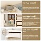 preview thumbnail 5 of 5, Multilayer Toy Picture Book Storage, Children's Floor Shelf Building Blocks & Plastic Organizer Basket