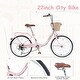 preview thumbnail 15 of 15, 7 Speed City Bike Girls Bicycle Child Bicycles Leisure Bike w/ Basket