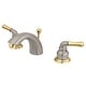preview thumbnail 8 of 17, Magellan Mini-Widespread Bathroom Faucet Brushed Nickel/Polished Brass