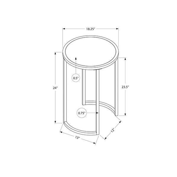 Grey Stone Look Finish Round Accent Table Bed Bath & Beyond 32241012