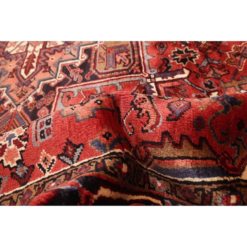 ECARPETGALLERY Hand-knotted Sarabi Red Wool Rug - 8'5 x 10'10