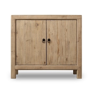 Two Doors Cabient Weathered Natural 39x18x35H - 54 x 84