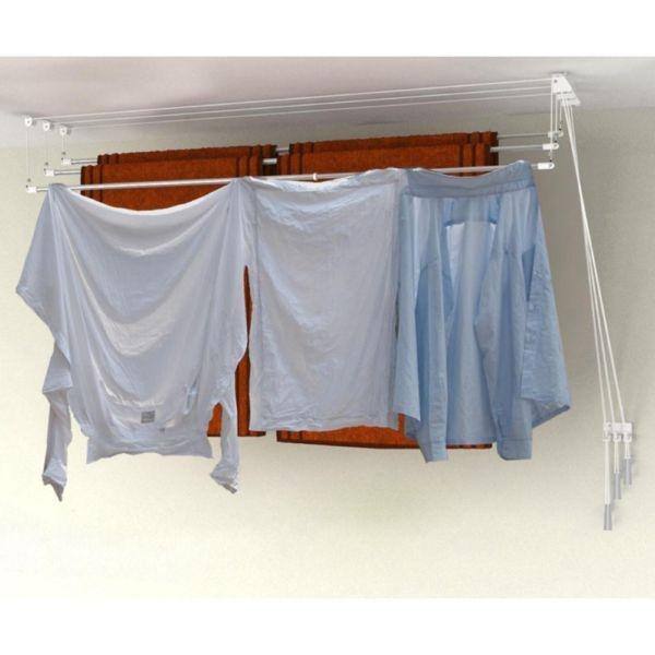 Shop Greenway Gcl3ll Laundry Lift 3 Bar Ceiling Mounted