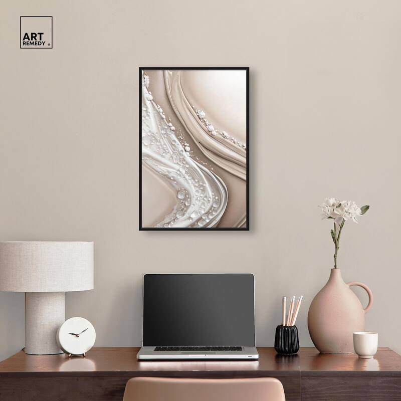 Viscous Veils I Canvas by Art Remedy