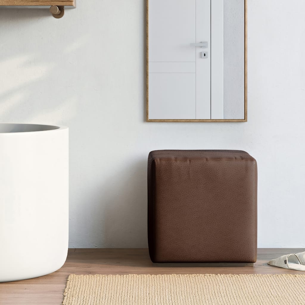 Allan Andrews Universal Cube Ottoman with Slipcover, Avanti Collection