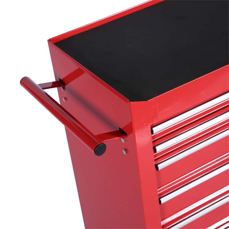 7 Drawers Steel Too Cart with 4 Wheels