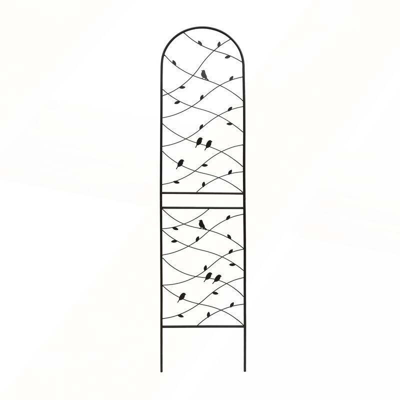 2 Pack Metal Garden Trellis 86.7in x 19.7in Rustproof Trellis