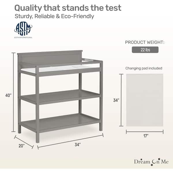 Dream On Me Jax Universal Changing table