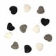 preview thumbnail 5 of 10, The Curated Nomad Thrift Handmade Felted Wool String of Hearts Hanging Garland Grey, White