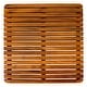 preview thumbnail 1 of 2, Nordic Style Teak Oiled Square Shower and Bath Mat 24" x 24" 24" x 24"