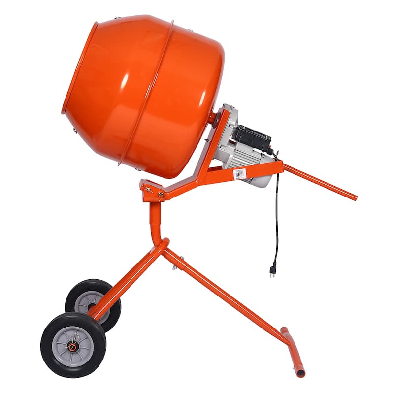5.0 cu. ft. Portable Concrete Mixer,electric cement mixer, ETL certificated copper motor