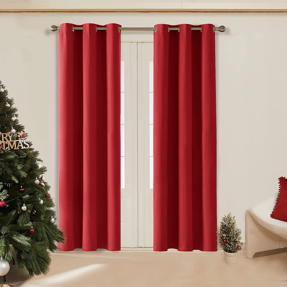 Deconovo Grommet 38 Width Curtain (2 Panel)