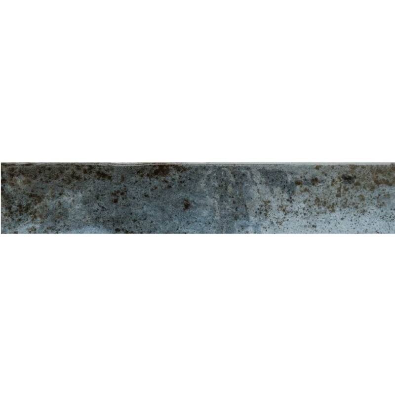 The Tile Life Ibiza 2x10 Blue Ceramic Wall Tile