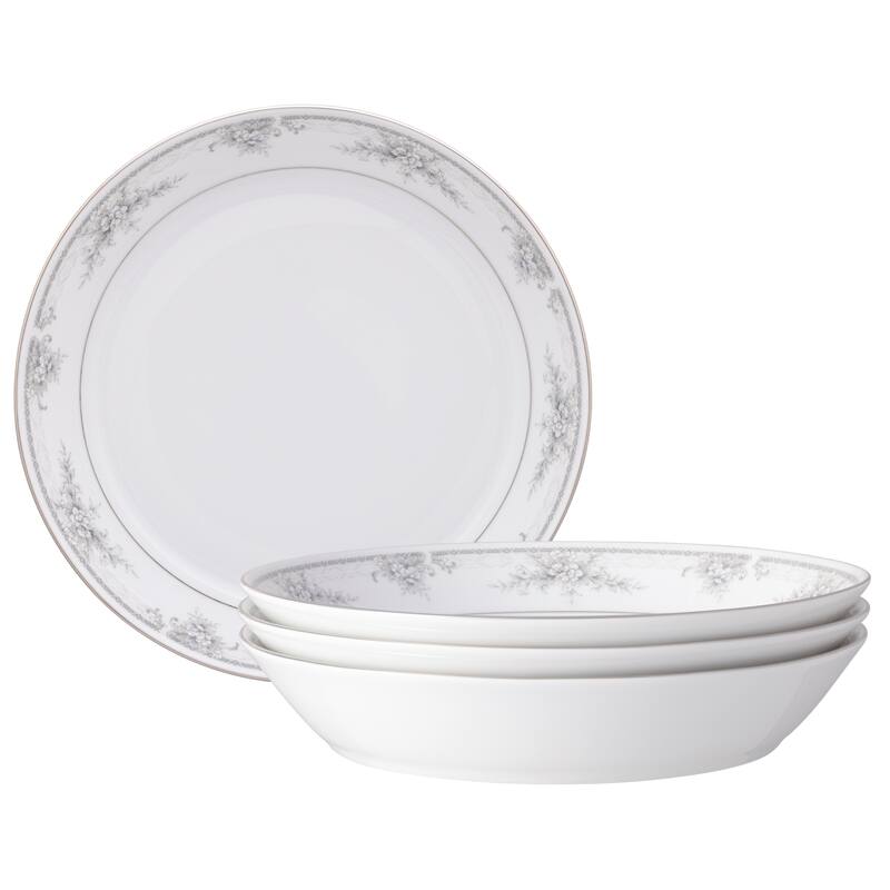 Sweet Leilani Set of 4 Coupe Dinner Bowls, 9-3/4", 43 oz.