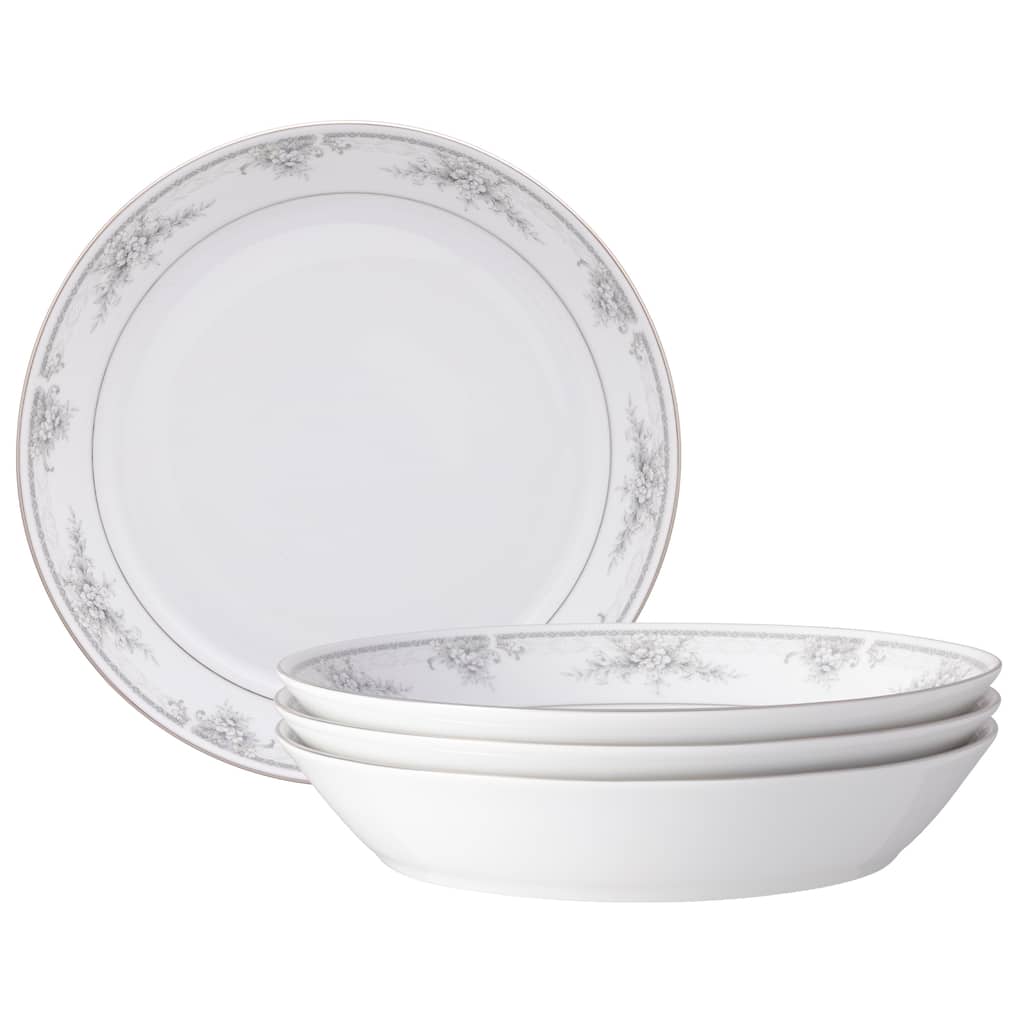 Sweet Leilani Set of 4 Coupe Dinner Bowls, 9-3/4", 43 oz.