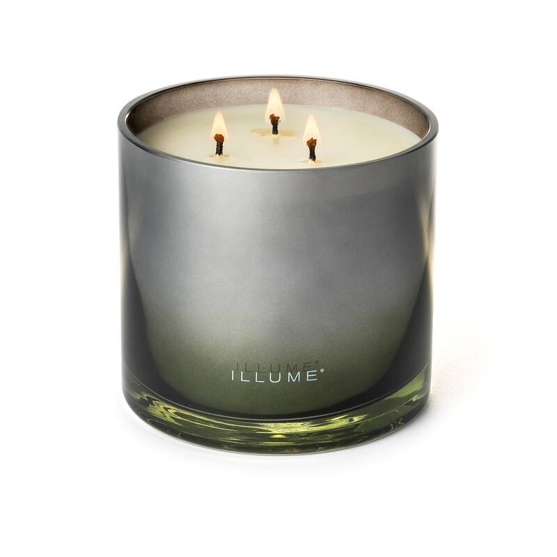 ILLUME Beautifully Done Baltic Glass Candle, Blackberry Absinthe