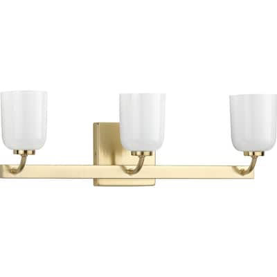 Progress Lighting Moore 3 Light 22" Wide Bathroom Vanity Light