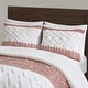 preview thumbnail 20 of 50, INK+IVY Mila 3 Piece Cotton Duvet Cover Set with Chenille Tufting