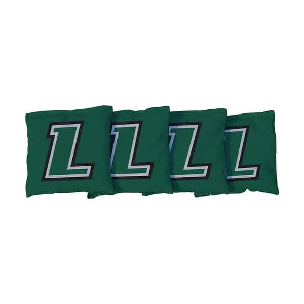slide 2 of 3, Loyola Maryland Greyhounds Green Cornhole Bags All-Weather Resin Filled