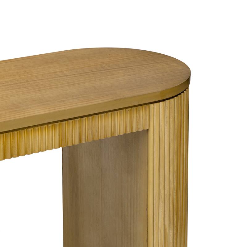 Curved Design Console Table