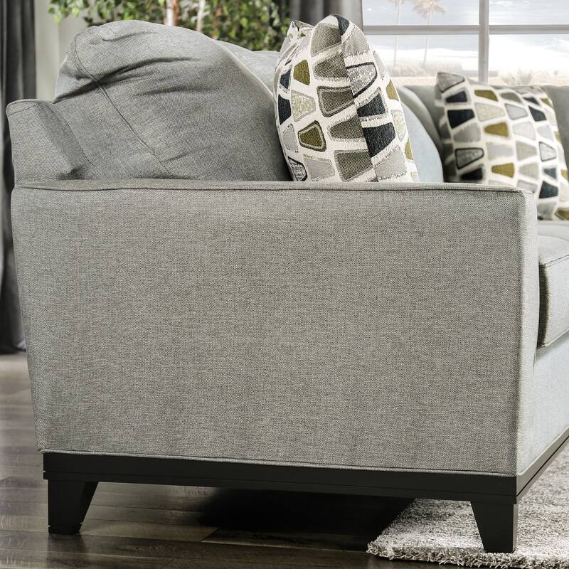 Leem Transitional Fabric Upholstered Sectional Furniture of America