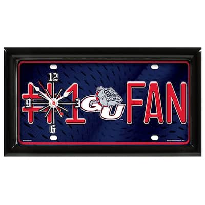 Gonzaga Bulldogs Clock