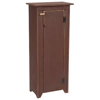 Amish Made Pine 48" Jelly Cupboard Storage Cabinet