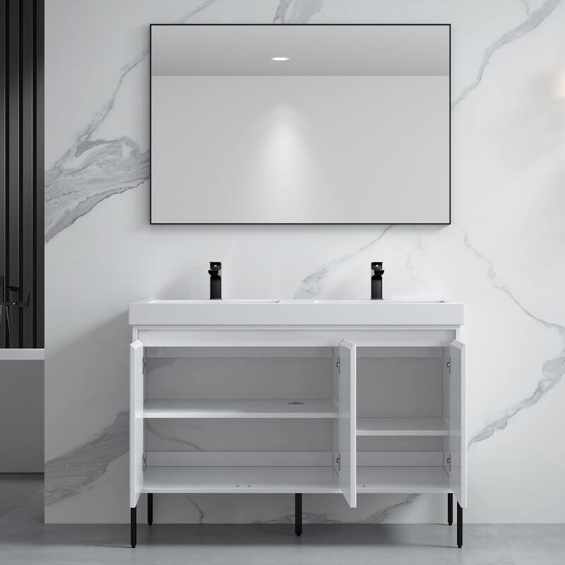 Ripple 48" Bathroom Vanity Kit (Assembly Required)