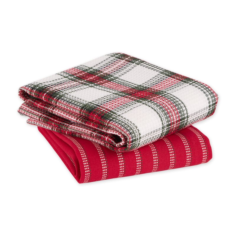 Assorted Christmas Dishtowels (Set Of 2)