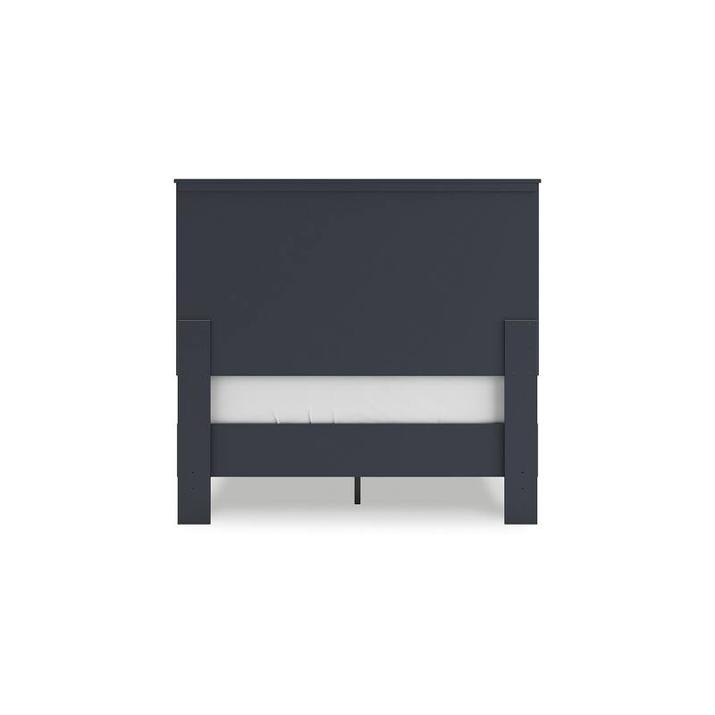 Signature Design by Ashley Simmenfort Dark Blue Platform Bed