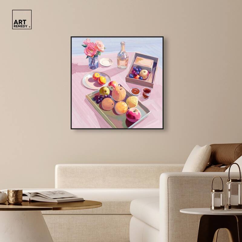 Fresh Fruits Canvas by Art Remedy