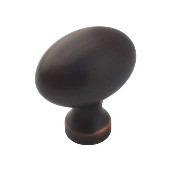 slide 2 of 12, Amerock Vaile 1-3/8 Inch Oval Cabinet Knob