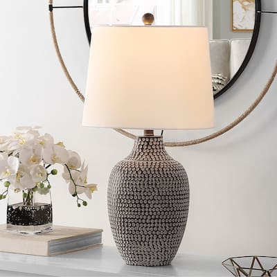 SAFAVIEH Lighting Resler 25-inch LED Table Lamp - 14" W x 14" L x 25" H