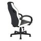 preview thumbnail 5 of 20, Modern PU Leather Gaming Office Chair, Lumbar Support Adjustable Height Computer Chair with Wheels and Swivel Task Chair