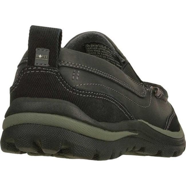 skechers men's relaxed fit memory foam superior gains slip on