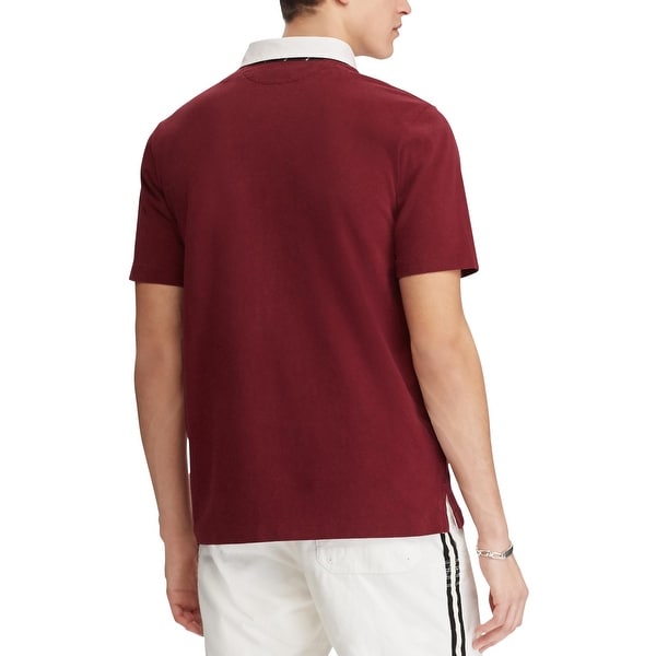 polo ralph lauren classic fit cotton rugby shirt
