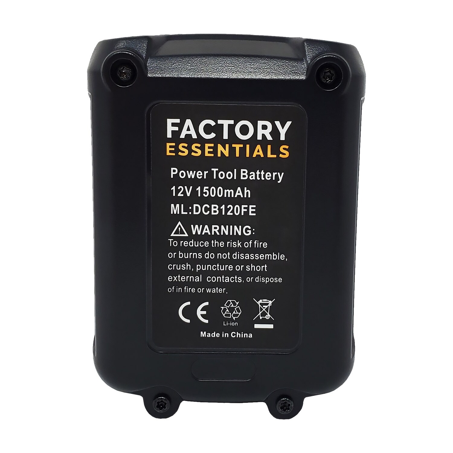 Shop Fits Dewalt Dcb120 1 5ah 12 Volt Lithium Ion Replacement Battery 3pack Overstock 29607961
