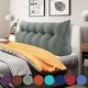 preview thumbnail 7 of 11, WOWMAX Headboard Reading Wedge Pillow Back Support Bed Rest TV Watch