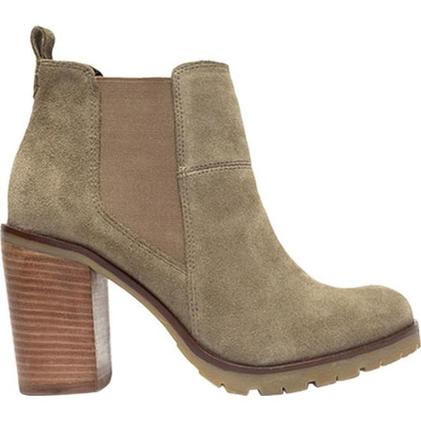 dark taupe booties